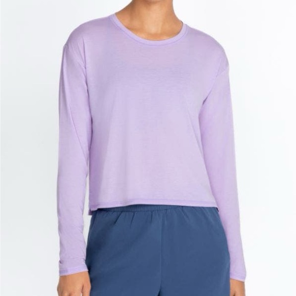 Johnny Was Tops - 🆕 JOHNNY WAS CALME Effect Long Sleeve in Purple Rose
